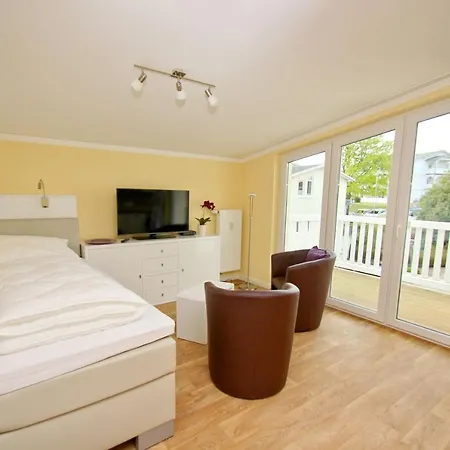 Appartamento Meeresblick Residenzen Fewo 58, Inklusive Sauna Und Schwimmbadnutzung Im Ahoi Sellin Goehren (Ruegen)